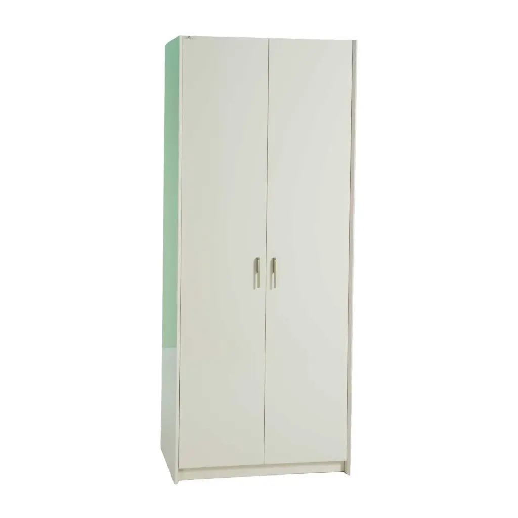 Wardrobe 2 Doors Wooden ( Shelf )