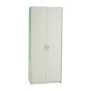 Wardrobe 2 Doors Wooden ( Shelf )