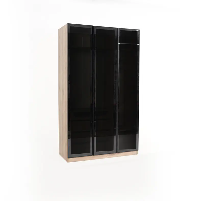 Wardrobe 3 Doors Glass