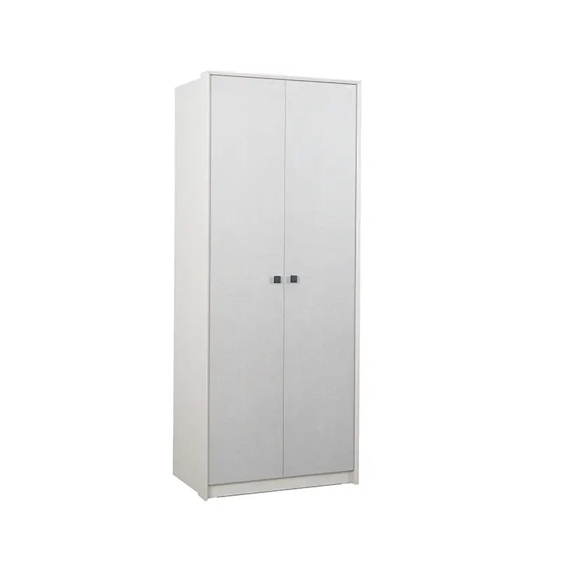Wardrobe 2 Doors Wooden ( Hanger )