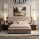 غرفة نوم نفرين ( سرير 180 )