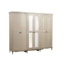 Wardrobe 6 Doors Wooden