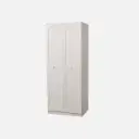 Wardrobe 2 Doors Wooden ( Shelf )