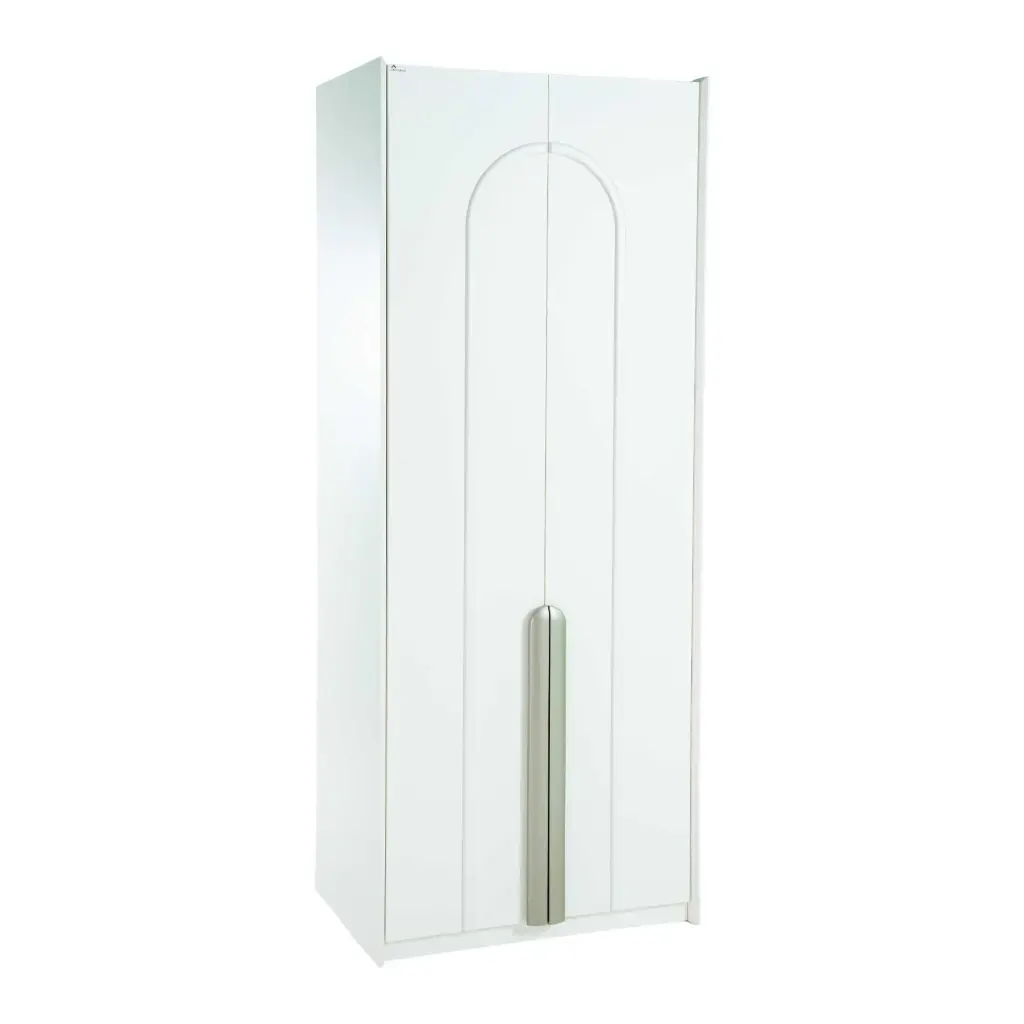 Wardrobe 2 Doors Wooden ( Hanger )