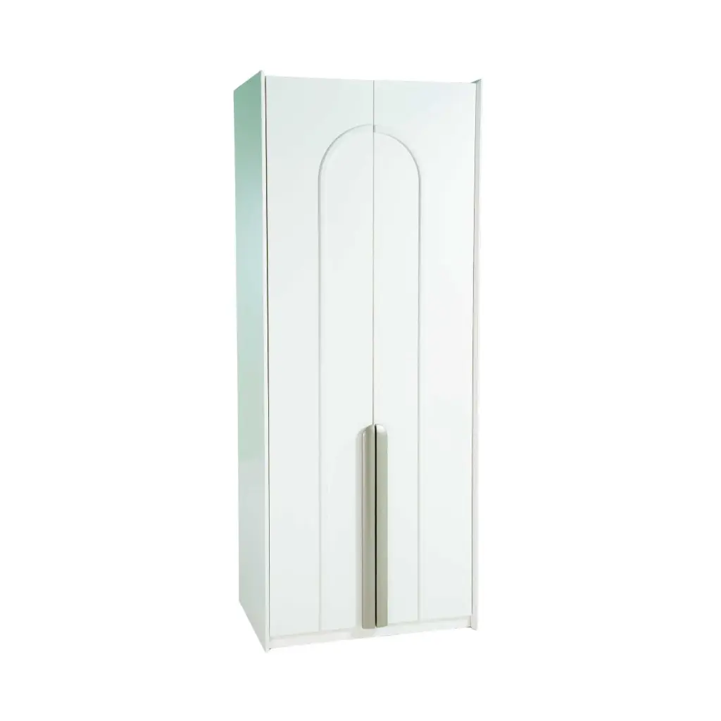 Wardrobe 2 Doors Wooden ( Shelf )