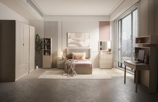 [GIZA] Single Bedroom ( Bed 100 )