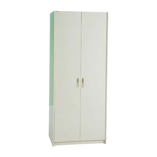 [VISTA] Wardrobe 2 Doors Wooden ( Shelf )