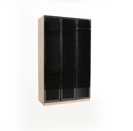 [RITA] Wardrobe 3 Doors Glass