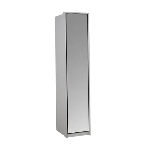 [SIENA] Wardrobe 1 Door Glass ( Shelf )