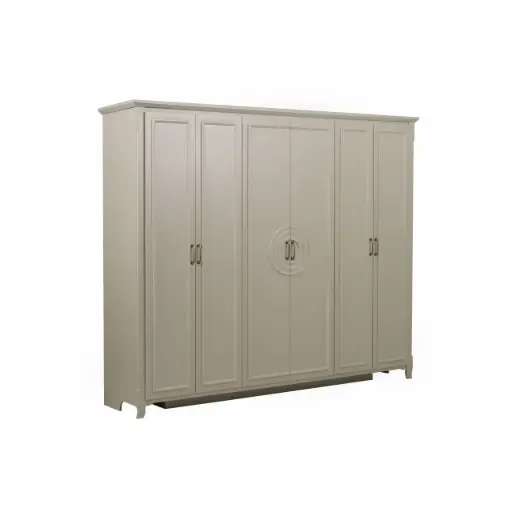[DOMA] Wardrobe 6 Doors Wooden