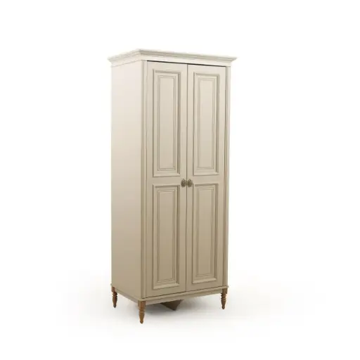 [NORA] Wardrobe 2 Doors Wooden
