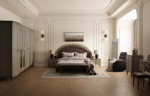 [NORA] king Bedroom ( Bed 180 )