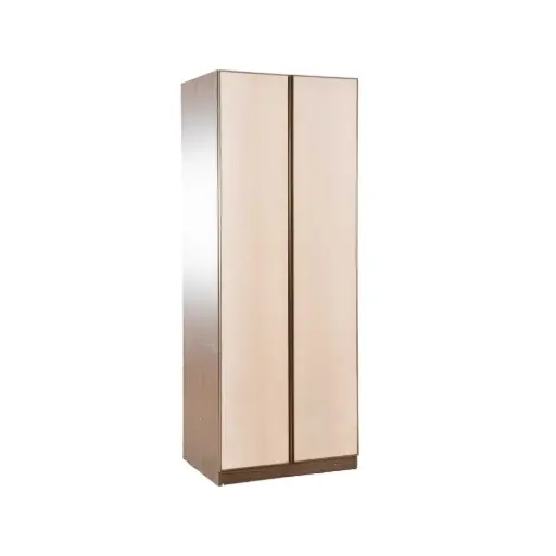 [CONA] Wardrobe 2 Doors Glass ( Shelf )